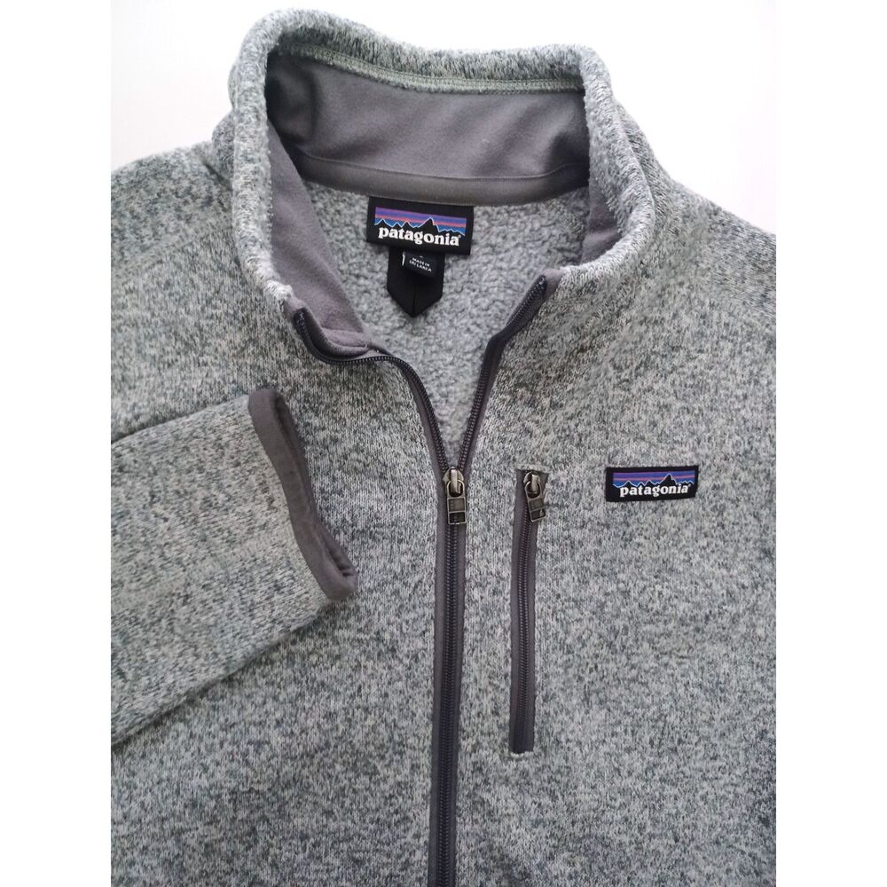 Patagonia Better Sweater Jacket Mens Large Fleece Outdoor Hiking Stonewash 25528